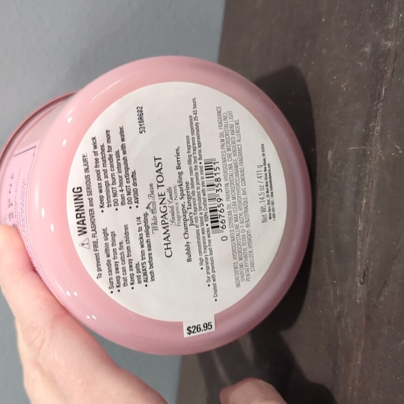 Champagne Toast Candle - Picture 2 of 3